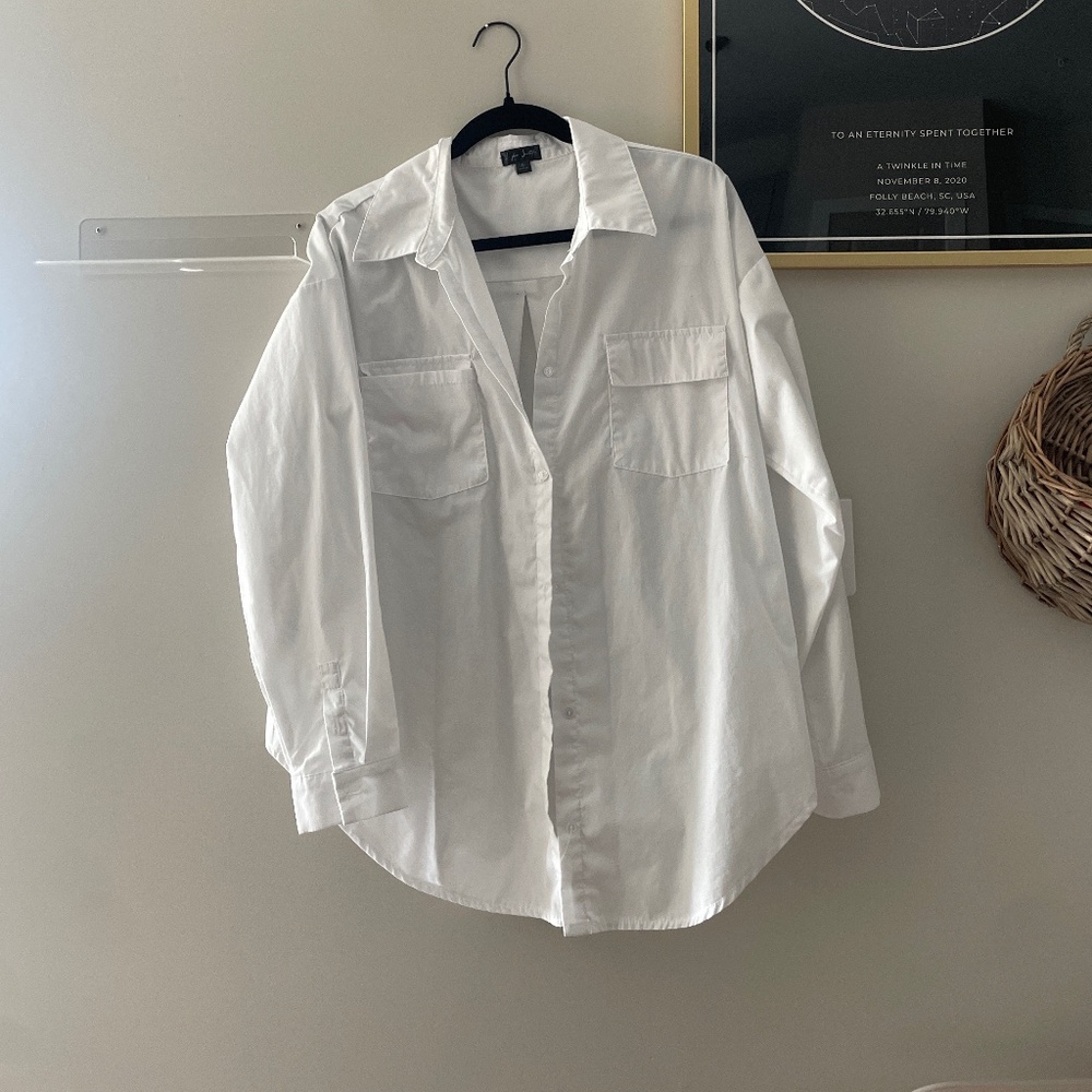 White button up